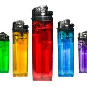 Encendedor Transparente