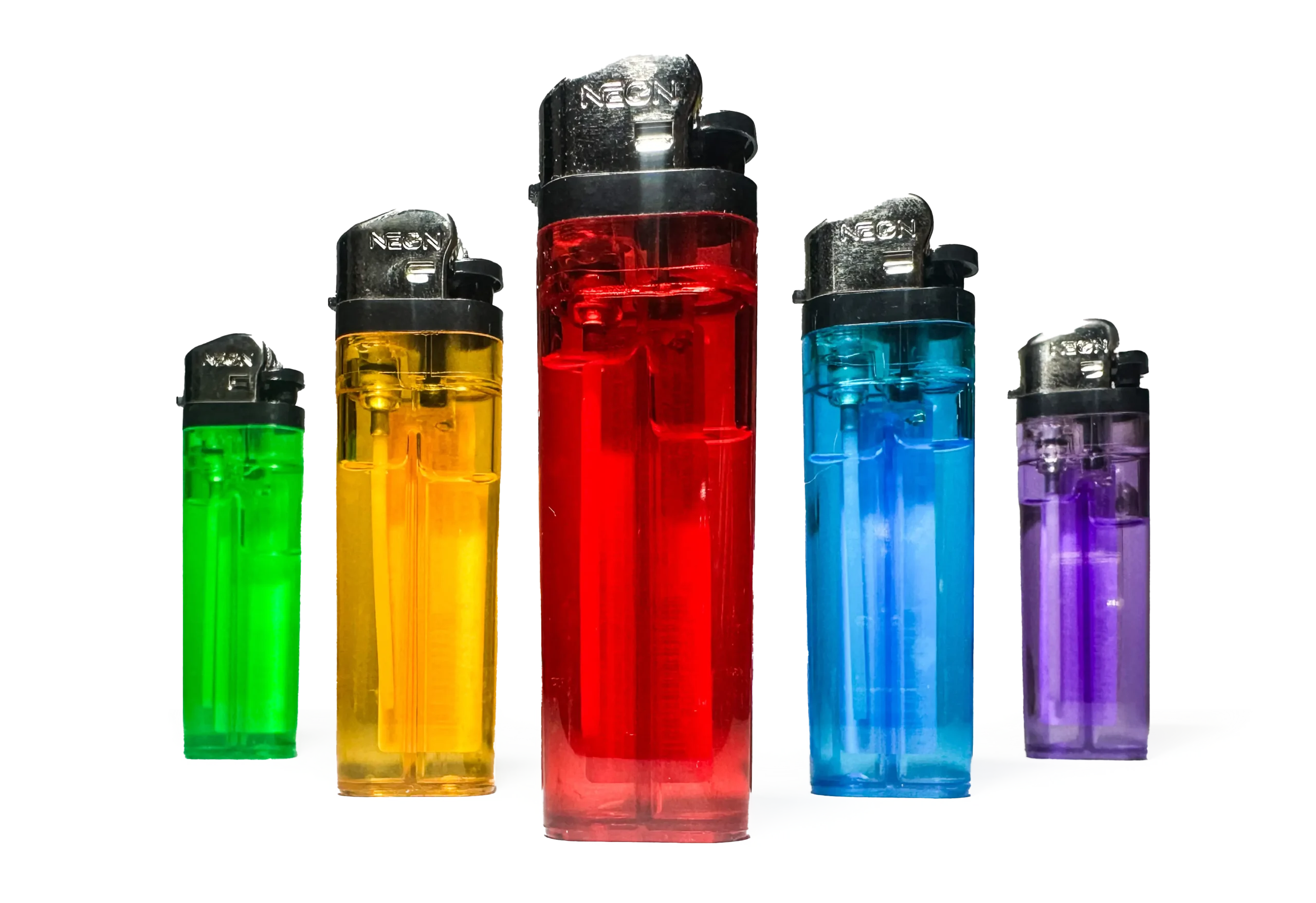 Encendedor Transparente