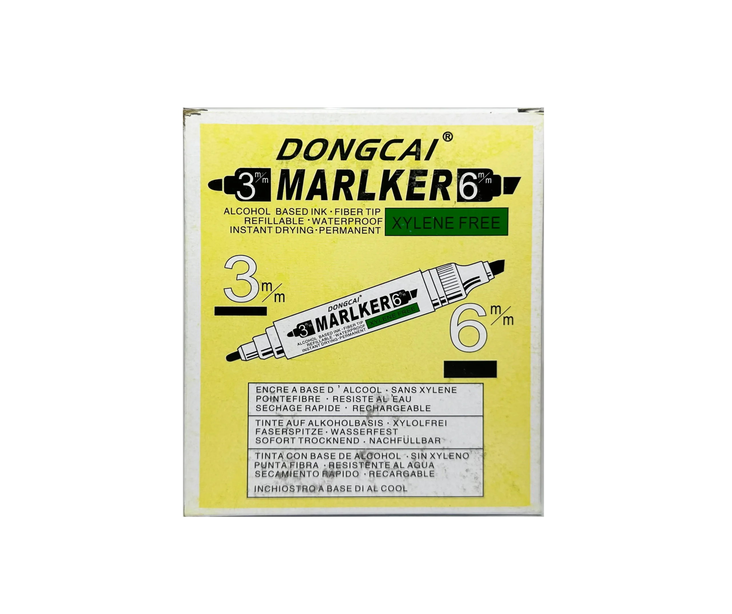 Marcador de Aceite Doble Punta